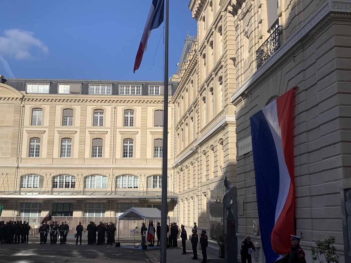 Installation dans quelques minutes du Préfet de police Patrice Faure par le ministre de l’intérieur ⁦<a href="/NunezLaurent/">Laurent Nuñez</a>⁩