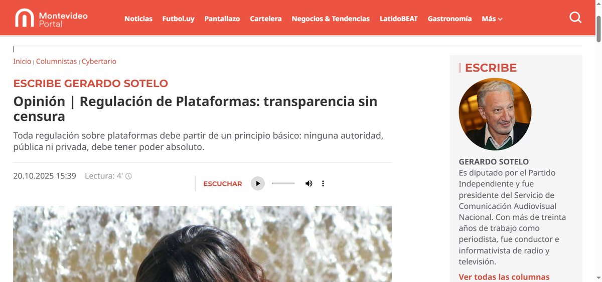 Desde Datysoc, una de las organizaciones que lidera la iniciativa que analiza <a href="/Cybertario/">Gerardo Sotelo</a> en esta nota, compartimos ampliamente las consideraciones que este realiza. Por eso nos parece necesario compartir algunas reflexiones al respecto (hilo) 🧵👇montevideo.com.uy/Columnistas/Op…