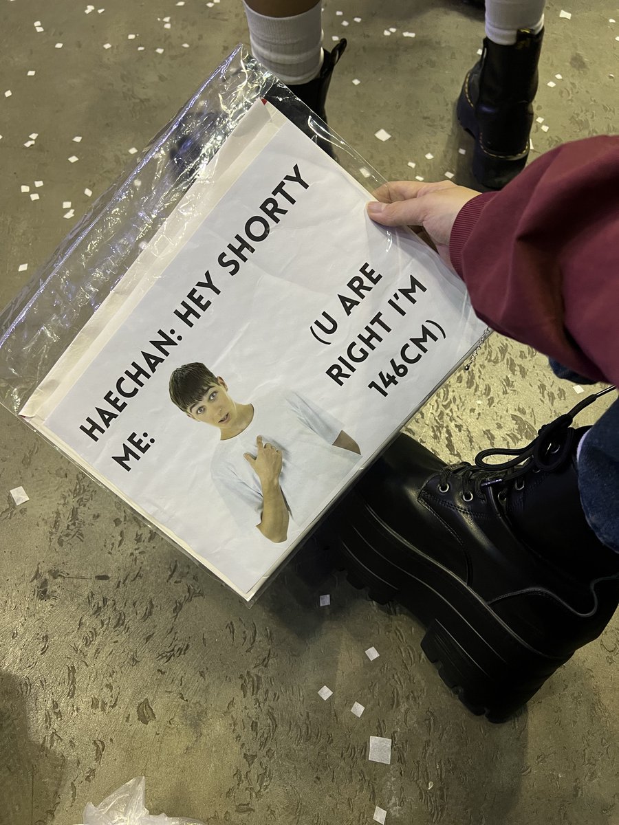 my sign boards HAHAHHAHA 

wore platform boots because i needed those 😭