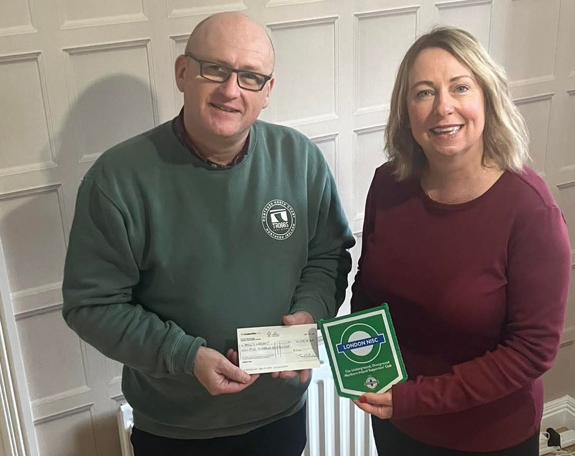 We've sold our StevenDavis music boxes &amp; are now distributing the proceeds. First charity to receive a £500 donation is Ballymoney-based Paul's Legacy that provides defibrillators &amp; heart screening across the north coast. Massive thanks to <a href="/AoNISC_Travel/">AONISC</a> for help with sales #GAWA