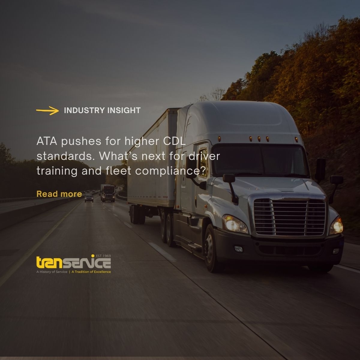 Stronger standards may be coming... The American Trucking Associations is calling on Congress to raise the bar for CDL training, testing, and licensing What could this mean for fleets, safety, and recruiting? Get the full story: bit.ly/4770Zr7 #IndustryInsights