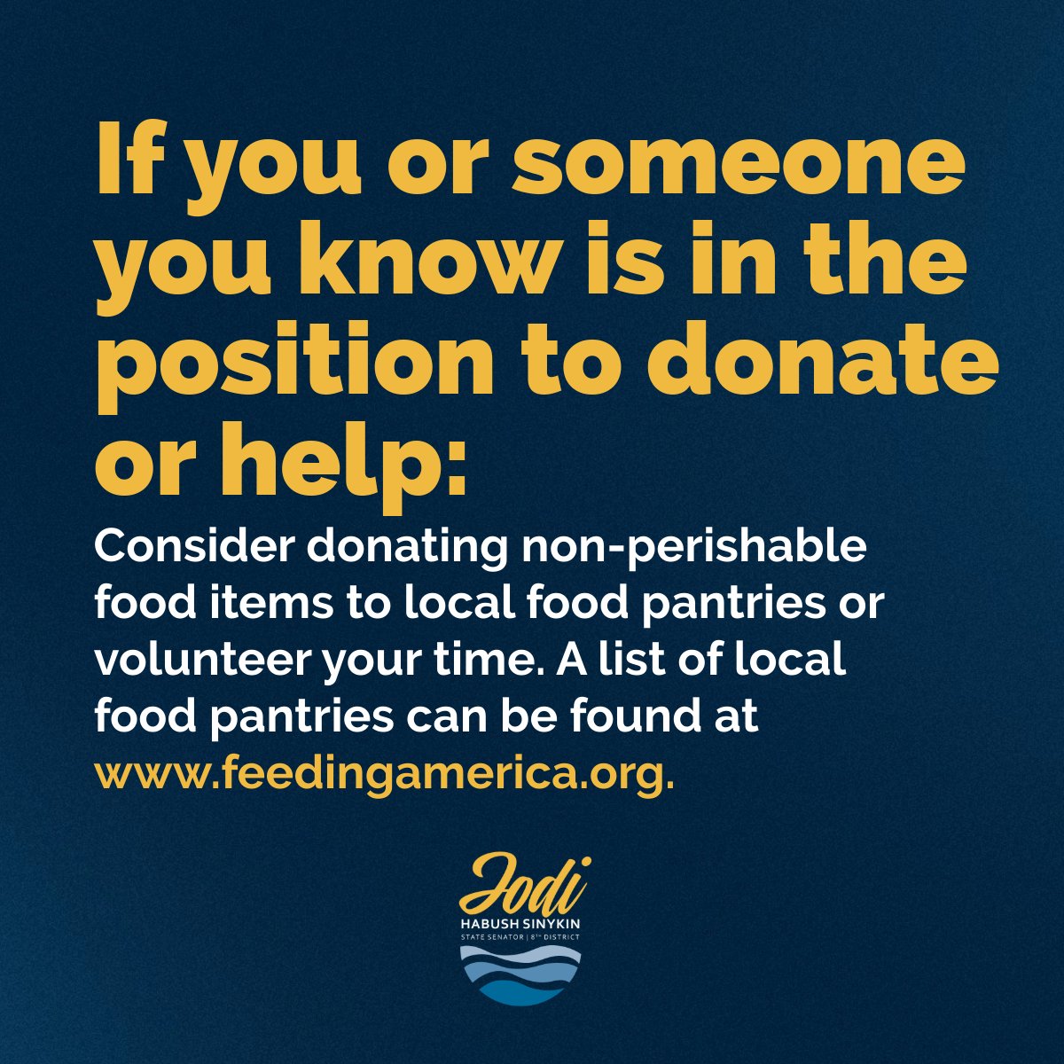 State Senator Jodi Habush Sinykin tweet media