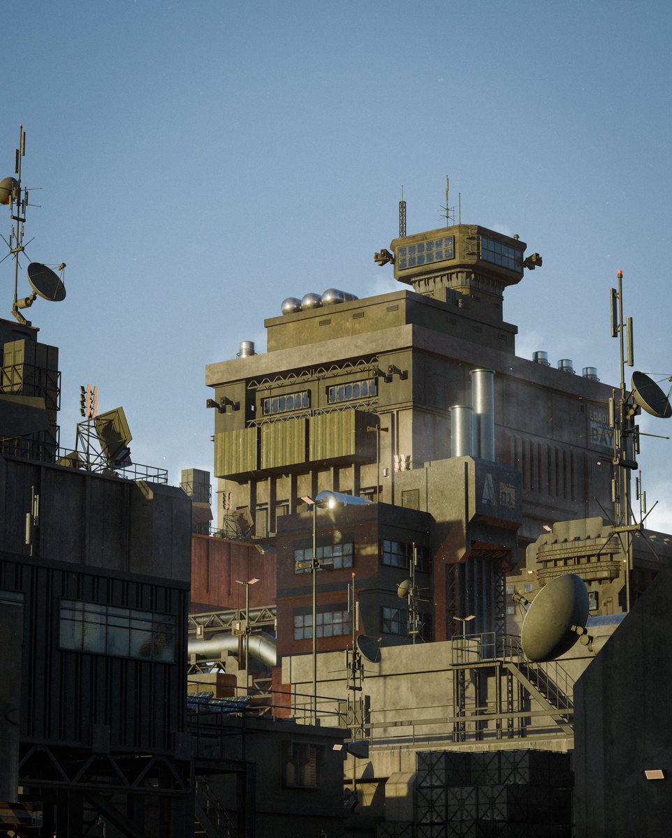 Greeble Town tweet media