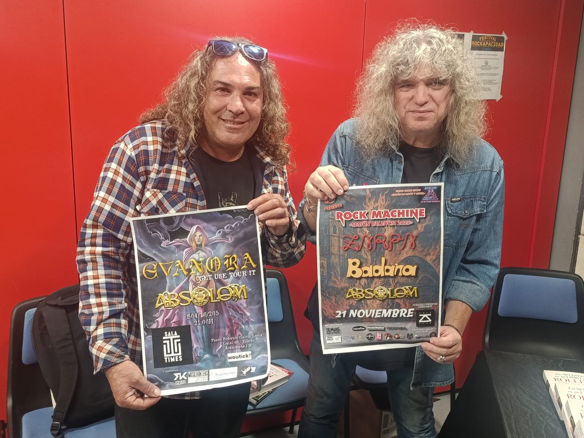 🔥Valencia arderá🔥 Entradas físicas ya en @harmonydiscos y @houseofrockmetalshop . También disponibles por internet en @entradium_com *Se cambiará por entrada física en la sala.
Auténtica fiesta el próximo 21 de noviembre en la @zuluklub_

taquilla.com/entradas/rock-…

#rock #metal