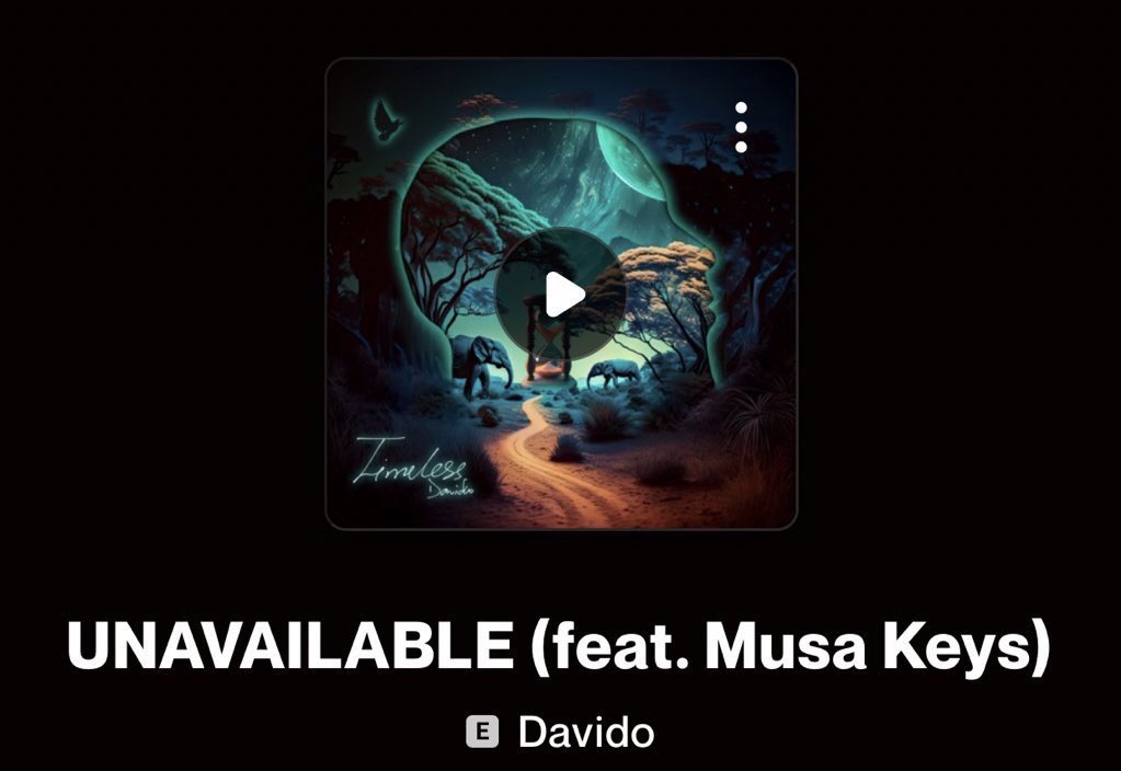 davidostat's tweet image. .@davido’s “Unavailable” has now surpassed 745M audio on-demand streams.