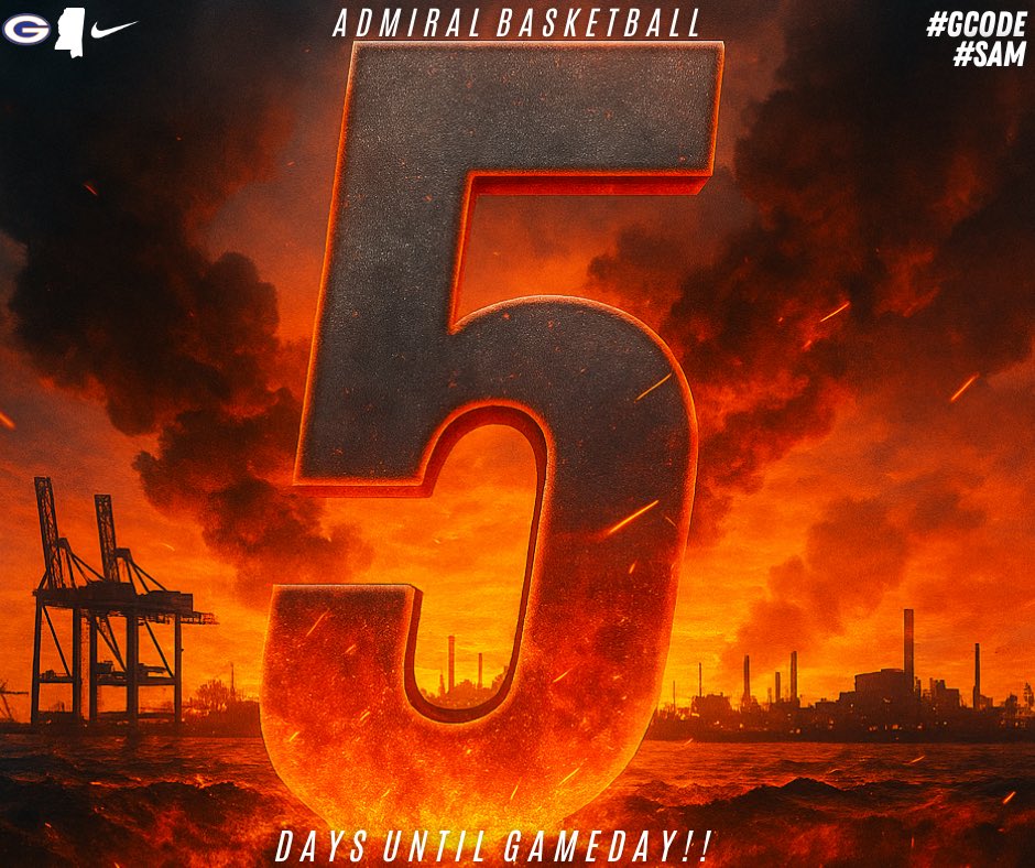 GulfportBoysBB's tweet image. The countdown continues… 5 days left‼️
#GCode 
#GetReady