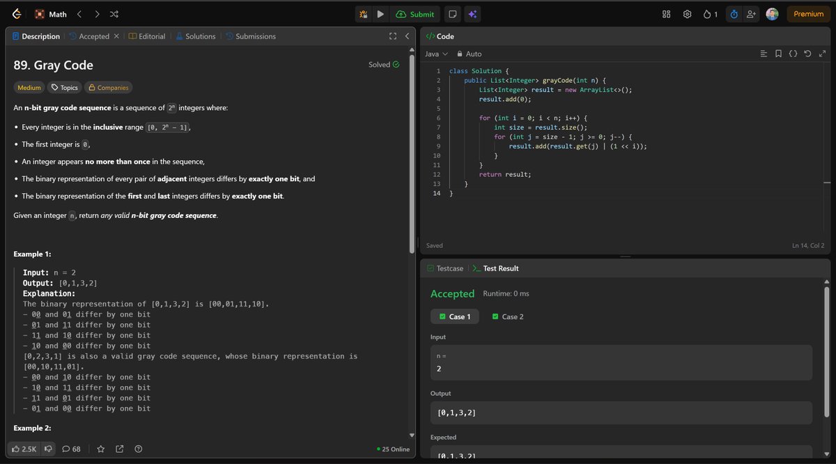 madhavtiwari24's tweet image. Day 180 of #365DaysOfLeetCode ✅Just solved LeetCode problem No.  535! Let’s keep pushing!📷#LeetCode #CodingChallenge #ProblemSolving