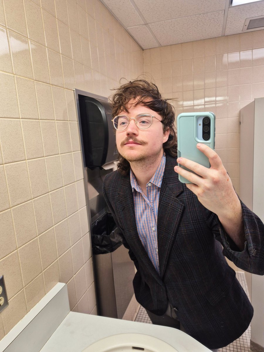 Shidding on company's dime as a little treat.