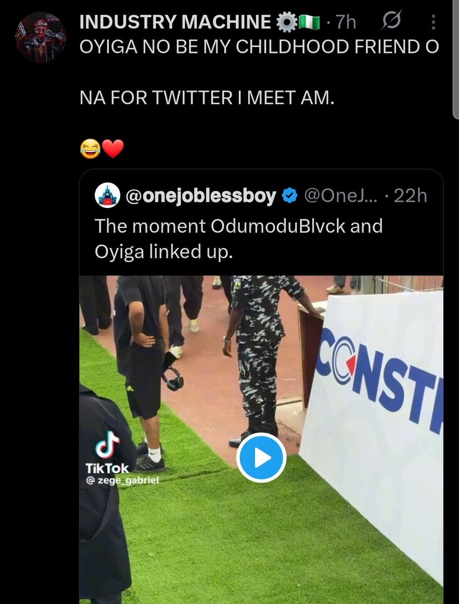 Odumodublvck don clear the Air ohh..try dey get ham straight, Facebook blogger.