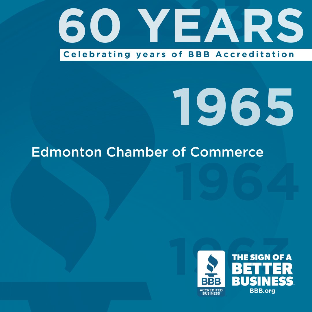 Congratulations to these amazing businesses on achieving 50 and 60 years of BBB Accreditation! Your commitment to excellence and trustworthiness sets the standard in our community. Thank you for your leadership!

#BBBAccreditation #BusinessExcellence #TrustMatters #BBBAlberta