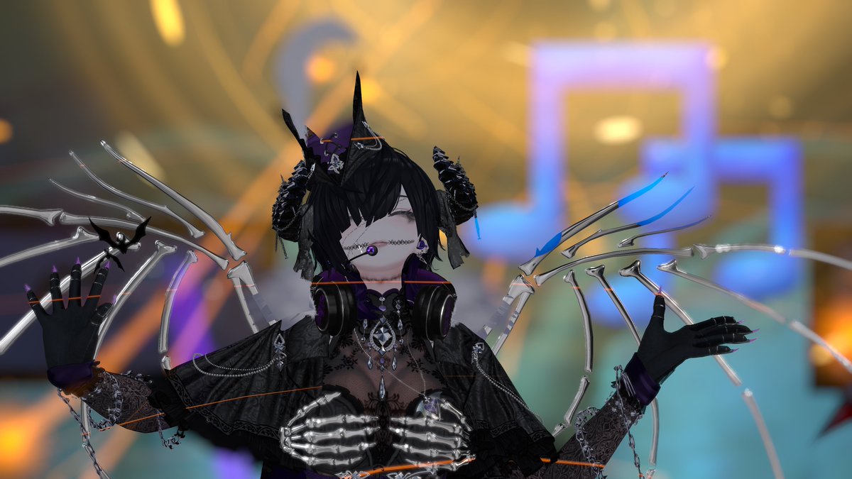 私たちをパーティーにつれてきてくれた女海賊こと

かっこいいとかわいいを兼ね備えた！！

こうもりちゃん！

今回のイベントの司会進行を務め

演者様の紹介やフォローもお見事でした！！

ボーカル二人の改変がほんとこだわりがすごくて

ステージに出るたびに眼福でした！

 #すぷが