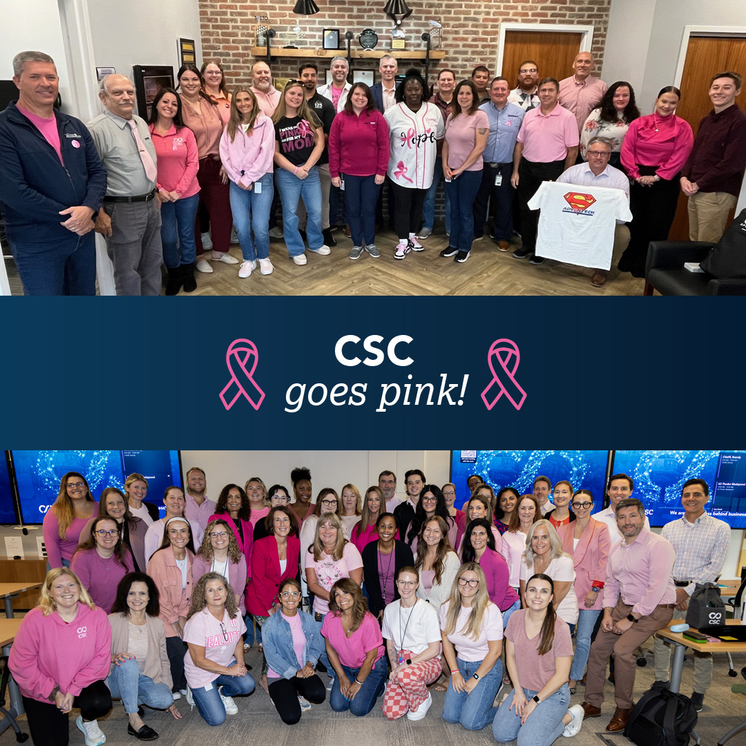 joincsc's tweet image. October is #BreastCancerAwarenessMonth, and we&apos;ve been going pink to honor survivors, remember those we’ve lost, and support those still fighting. No one should face this battle alone. 💕 #CSCGivesBack #ThinkPink