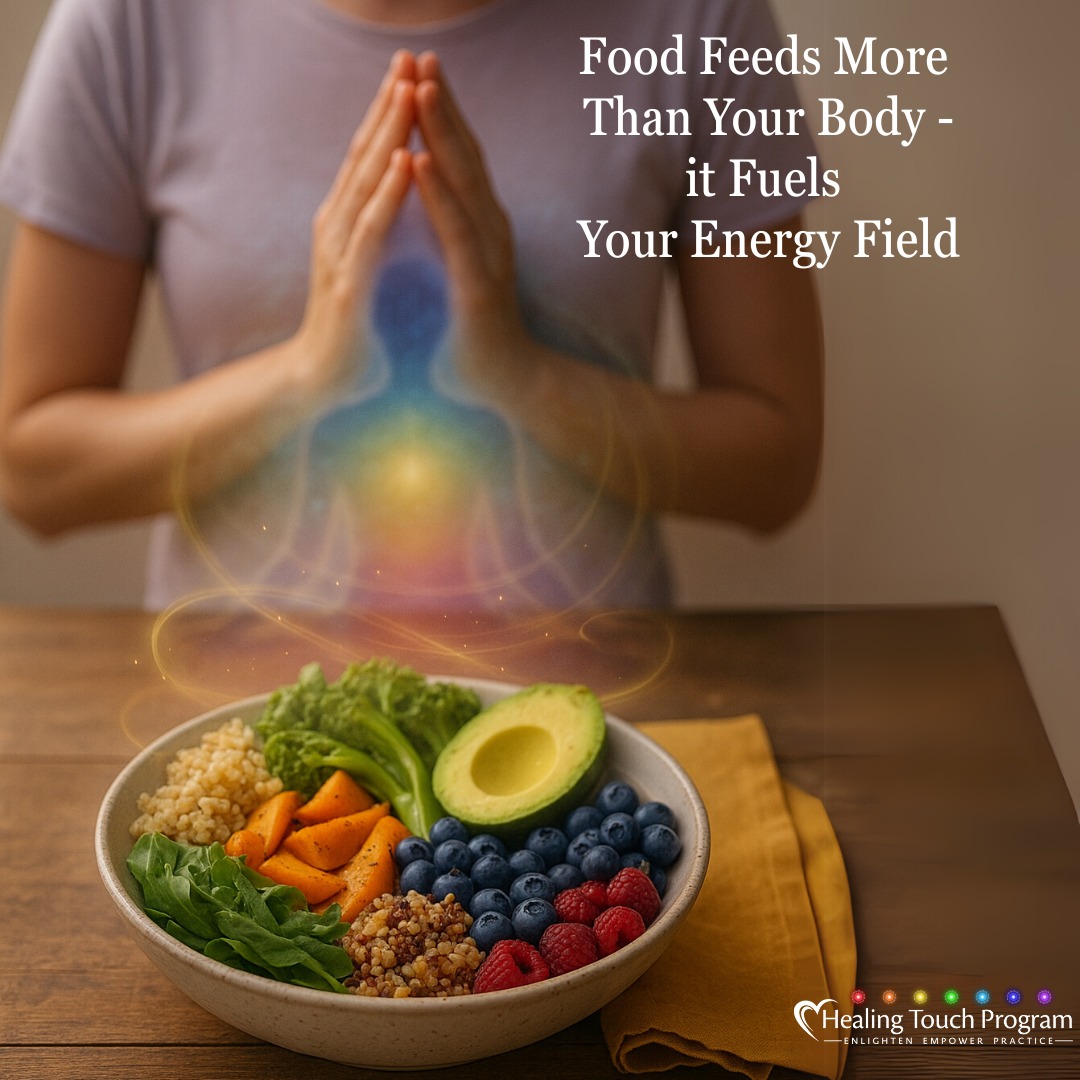 HTProgram's tweet image. You’re not just feeding your body — you’re nourishing your energy field. ✨

When energy flows freely, digestion, mood &amp;amp; clarity all improve.
Healing Touch helps restore harmony from the inside out.

It’s not about restriction. It’s about resonance.
#HealingTouchProgram