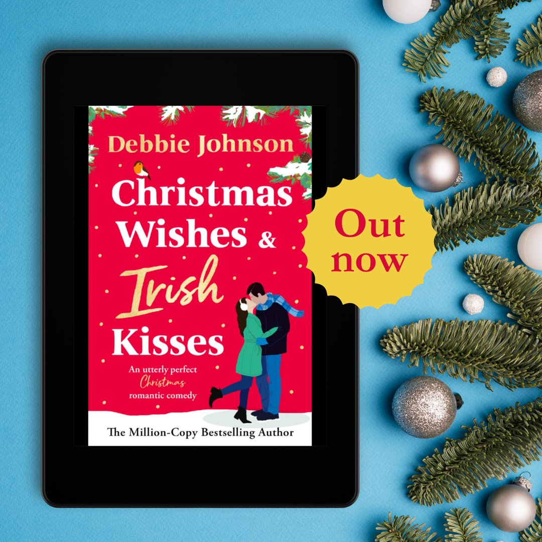 We are delighted that it's publication day for Christmas Wishes and Irish Kisses: An utterly perfect Christmas romantic comedy by Debbie Johnson!

Get your copy NOW: geni.us/1307-rd-two-am

Perfect for fans of The Holiday. A funny, sweet and insanely feel-good Christmas romance!
