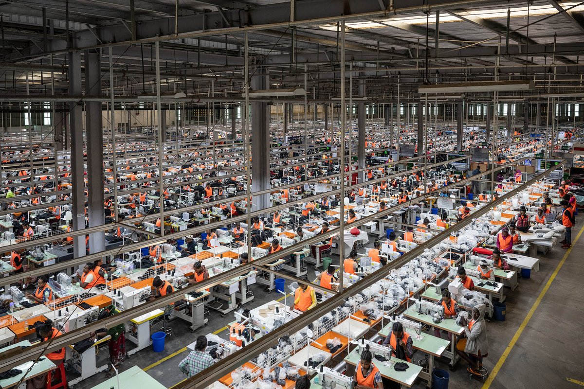TexFash's tweet image. The Human Story Inside Ethiopia’s Textile Parks: Survival, Change and Hope

LINK: texfash.com/spotlight/the-…

#ethiopia #textileindustry #factoryworkers #industrialisation #genderequality #workersrights #labourreform #socialchange #sustainabledevelopment #economicgrowth