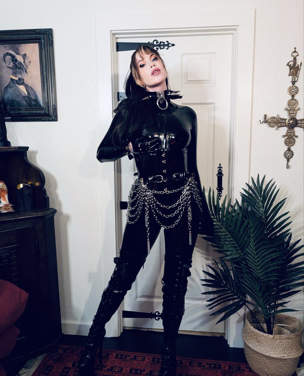 sfDomme's tweet image. All latex everything ✨