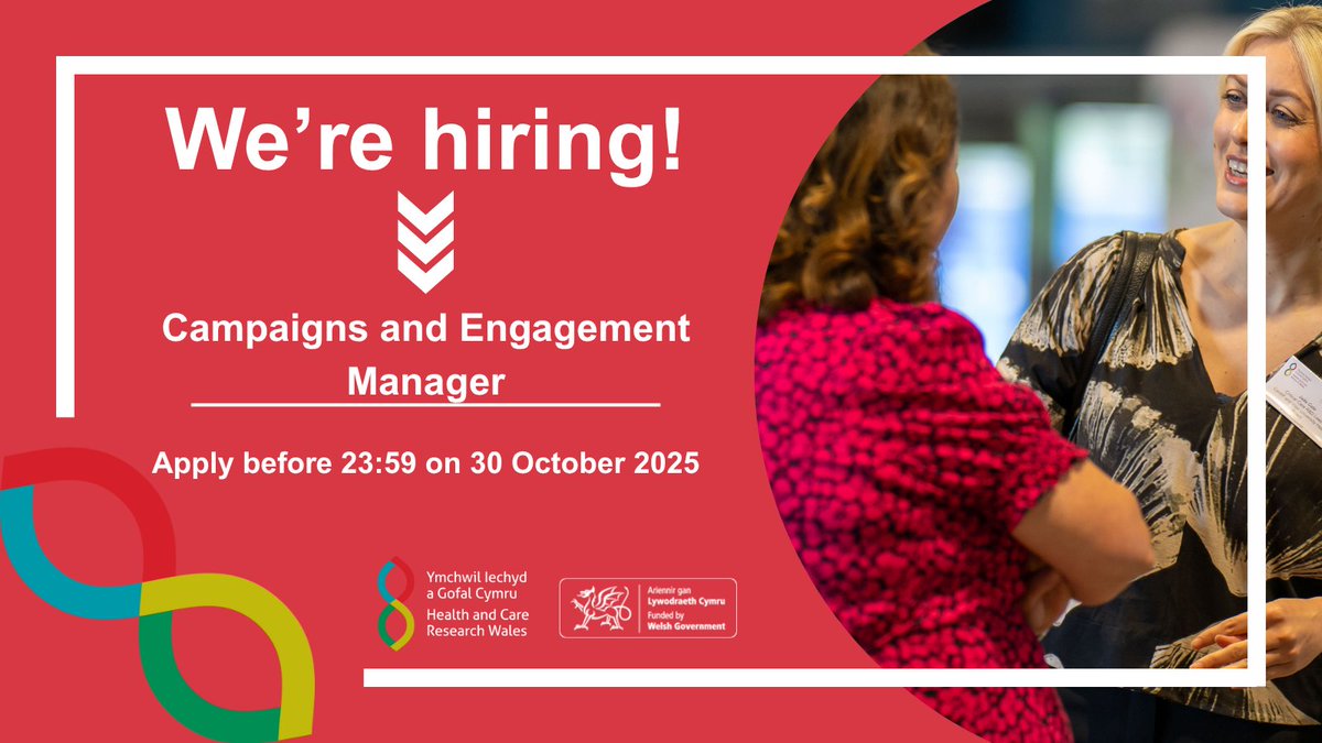 Health and Care Research Wales tweet media