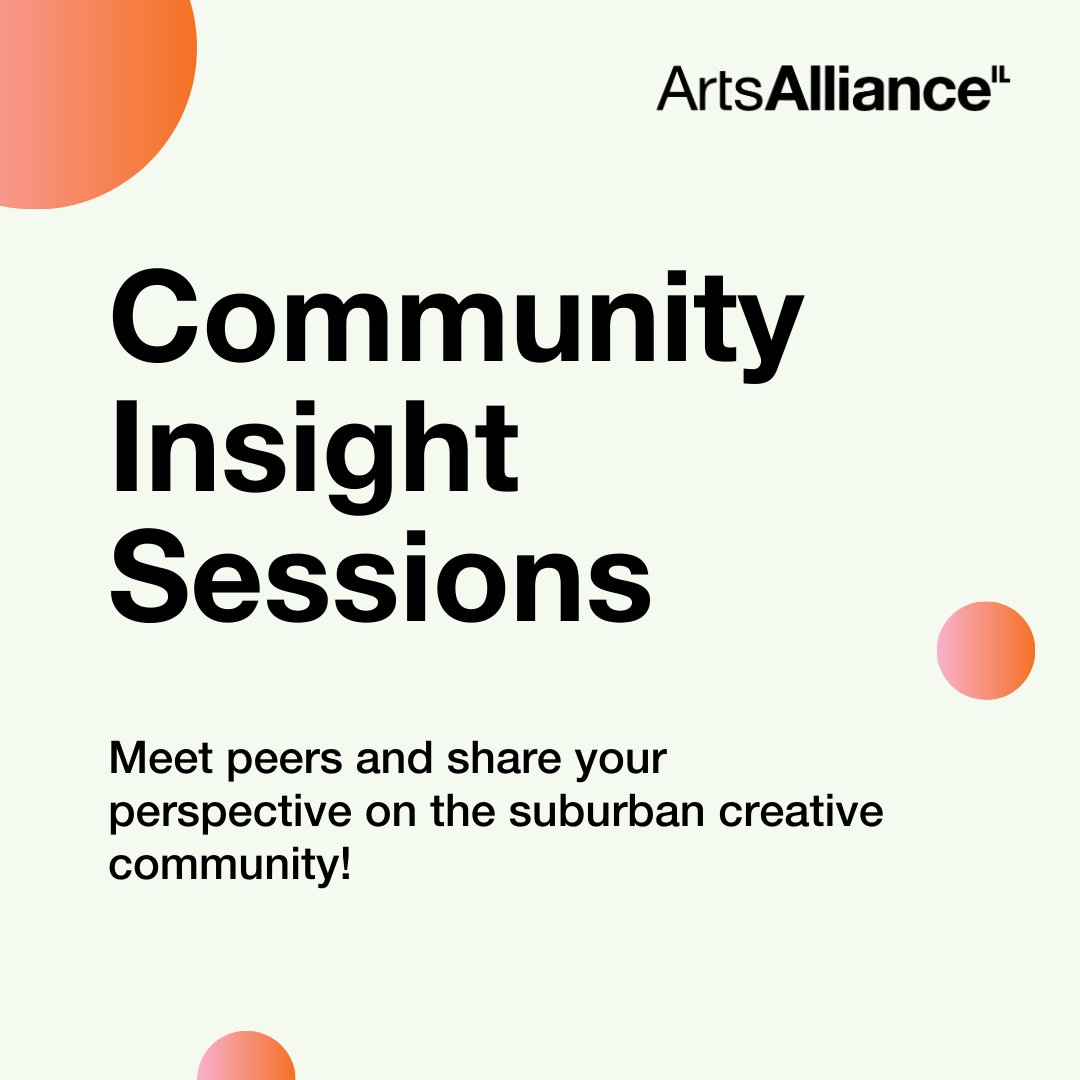 Cook County is excited to partner with Arts Alliance Illinois on an assessment of the arts and culture sector in suburban Cook County.
Get involved—attend the next session on Wednesday, Oct. 29, in Schaumburg! 
Learn more and get involved today at: artsalliance.org/cook-county-ar…