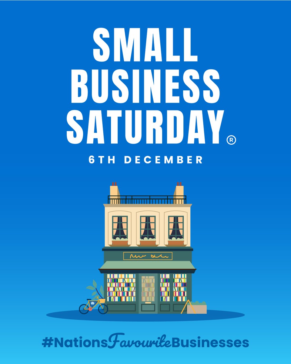 discoversouthk's tweet image. Small Business Saturday is just around the corner! Taking place on the 6th of December, the campaign is all about celebrating The Nation’s Favourite Businesses and encouraging people to support businesses in their communities and ‘shop local&apos;.  #SmallBizSatUK #SupportSmall