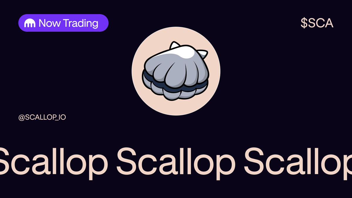 krakenfx's tweet image. Now live on Kraken 📣
$SCA by @Scallop_io 
Start trading today ⤵️ 
app.kraken.com/JDNW/SCA