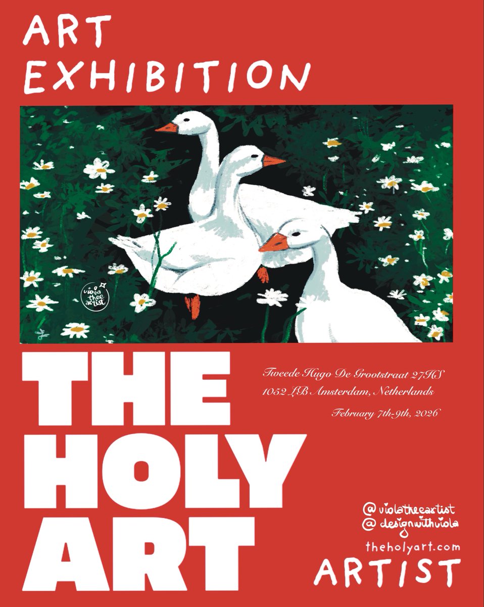 violatheeartist's tweet image. Two of my digital artworks were chosen to be exhibited alongside other talented artists, in Amsterdam [@THEHOLYART1] this February! 🧚‍♂️ 
I made them earlier this year and I’m excited to be showing them to a new audience ♡
