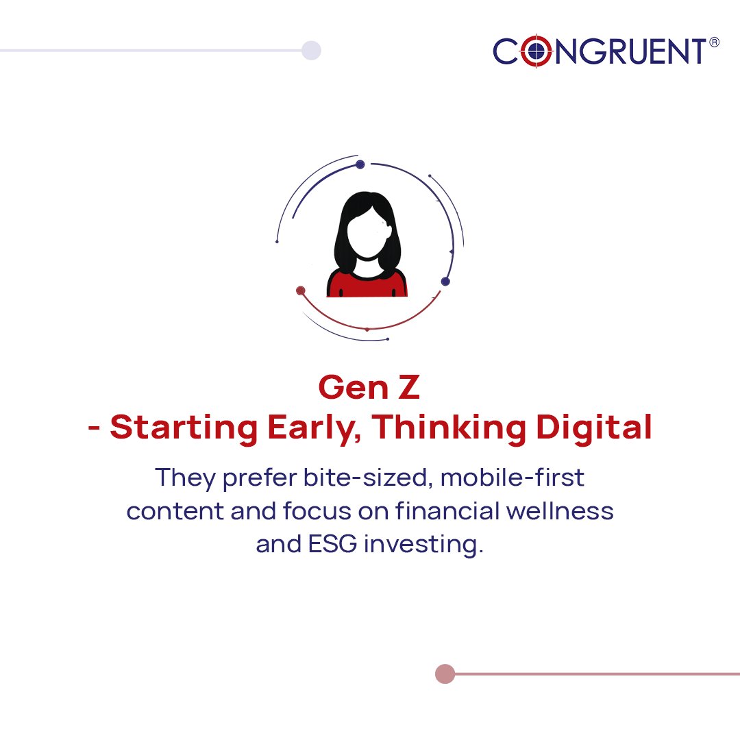 CongruentInc's tweet image. Can one retirement plan fit every generation?

Not quite as each generation needs a tailored approach.

Swipe through to know more about the goals of each age group and what they might prefer from their retirement plans! 👉
Part -1

#CongruentSolutions #401k #DefinedContribution