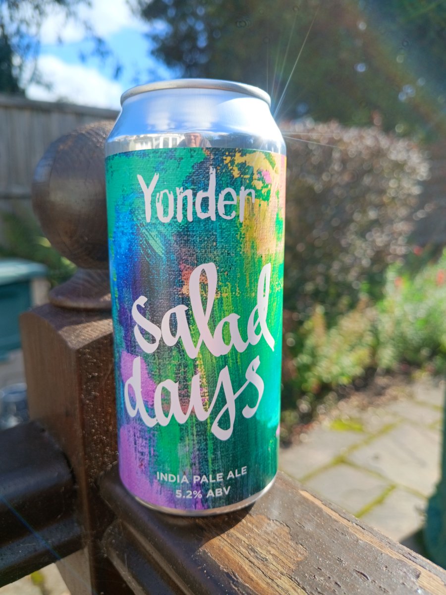 pop_star's tweet image. Salad Days a 5.2% IPA from #brewyonder Colour gold. Flavour citrus, stone fruit. 6.5/10
#somersetbeer
#indiapalealebeer #craftbeeripa #beeripa #indiapaleale #ipa
#beerinacan #beerphotography #craftbeer #craftbeers #craftbeerpics #craftbeerdrinker #craftbeerphoto #beerreview