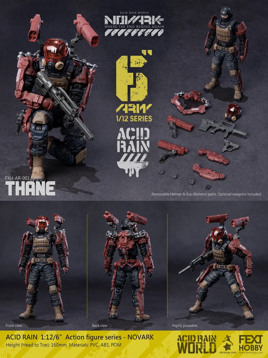 アシッドレインの1/12シリーズずっと悩み続けてる
アリエクには来ないんやろか
外骨格しゅきなの…