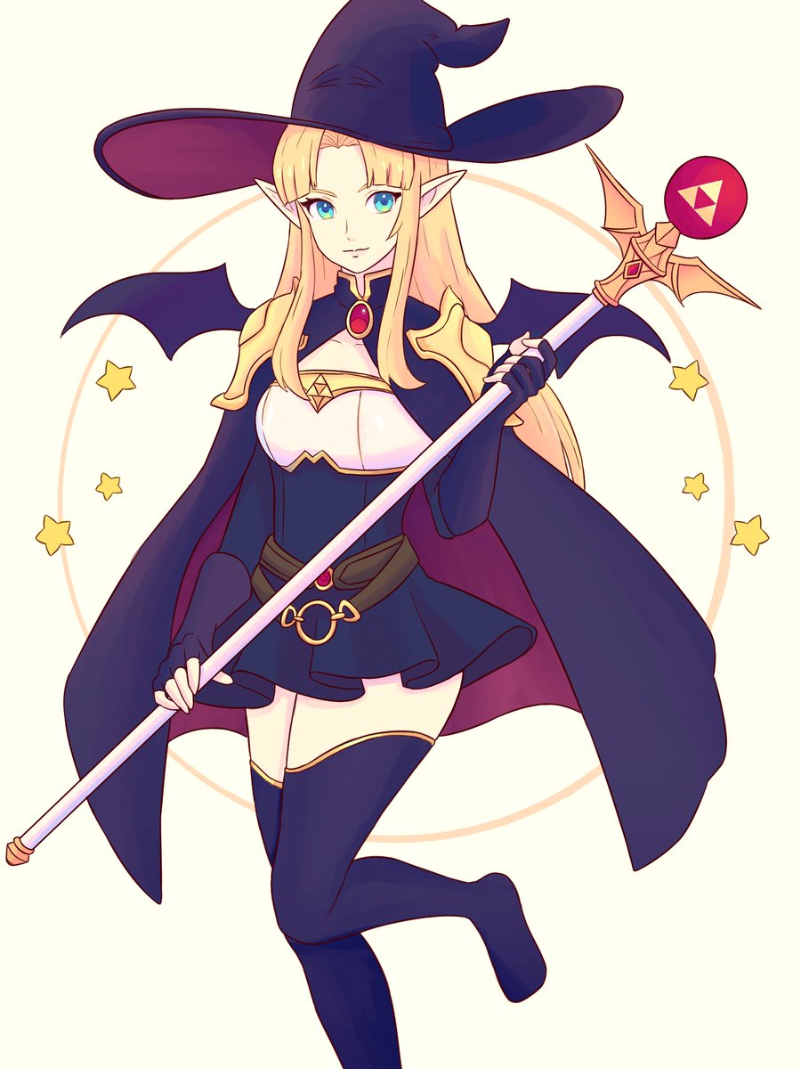 Witch Zelda I did a while ago for spooky month. I keep forgetting to change it 😅