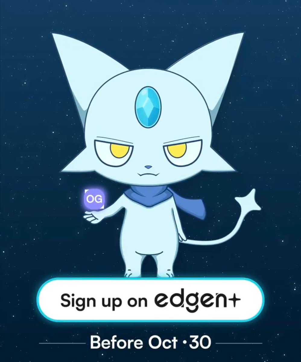 🚨 3 Days to Go🕹

The <a href="/EdgenTech/">Edgen</a> snapshot happens on Oct 30 ➡️ don’t miss your spot🌊
To qualify, make sure you:
✅ Register before Oct 30
✅ Rank in the Top 3000 on the leaderboard

Be part of one or both for maximum rewards.

👉 Register now: edgen.tech/aura/evelyn_bh…
🔗 Connect
