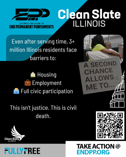 "Locked out is different than locked up." "That's why we gotta end these permanent punishments, so people can be free." - Rev. Dwight Ford

Watch and share Rev. Dwight Ford: Justice for Returning Citizens | Clean Slate Illinois video: youtu.be/mASRQW8VDDU