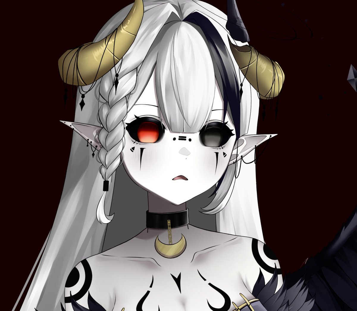 No thoughts behind those demon eyes…