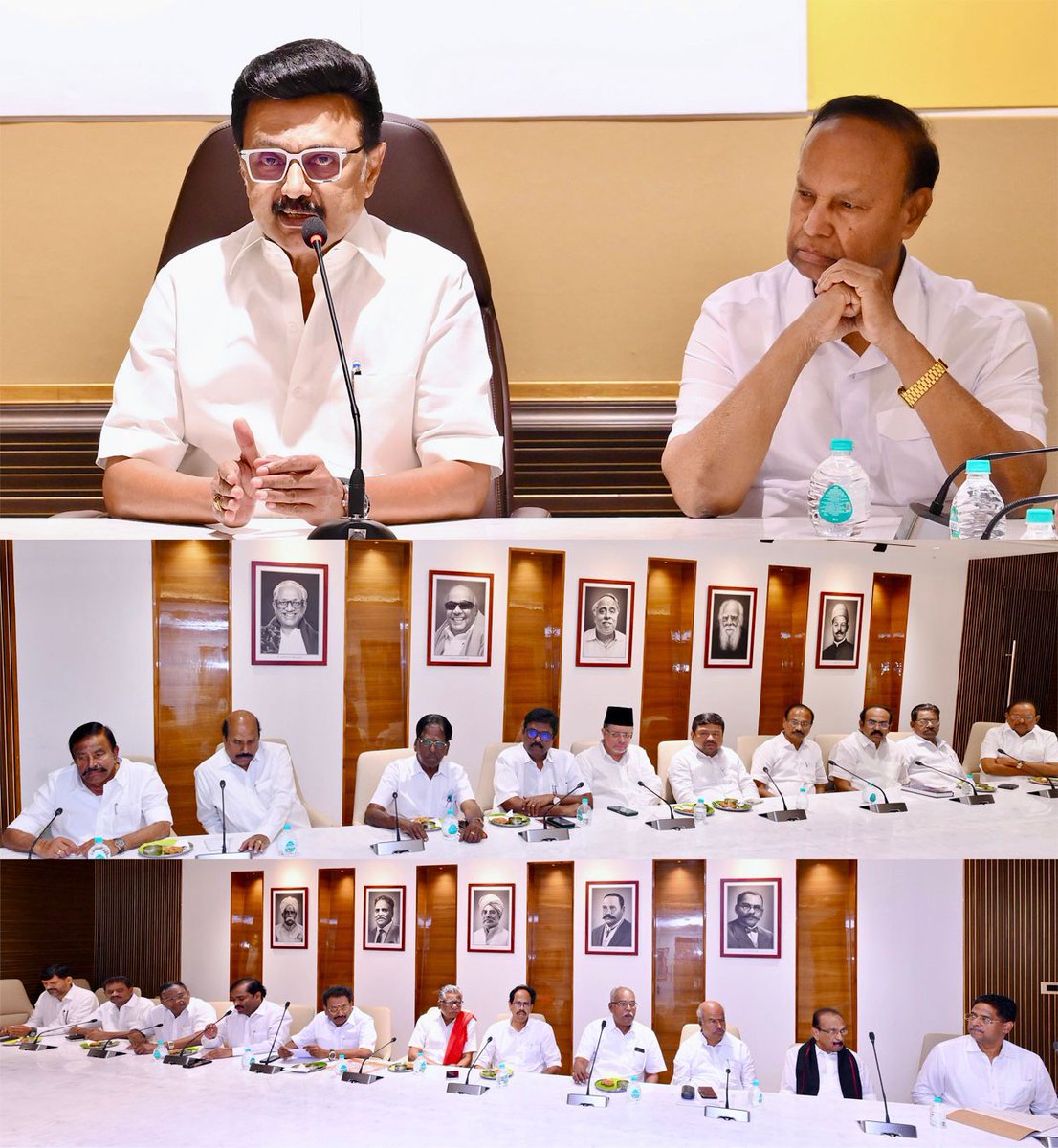 mkstalin's tweet image. #SIR in Tamil Nadu: We will resist disenfranchisement and defeat #VoteTheft.
To carry out Special Intensive Revision just months before the election, and especially during the monsoon months of November and December, brings serious practical difficulties. To conduct SIR in a…