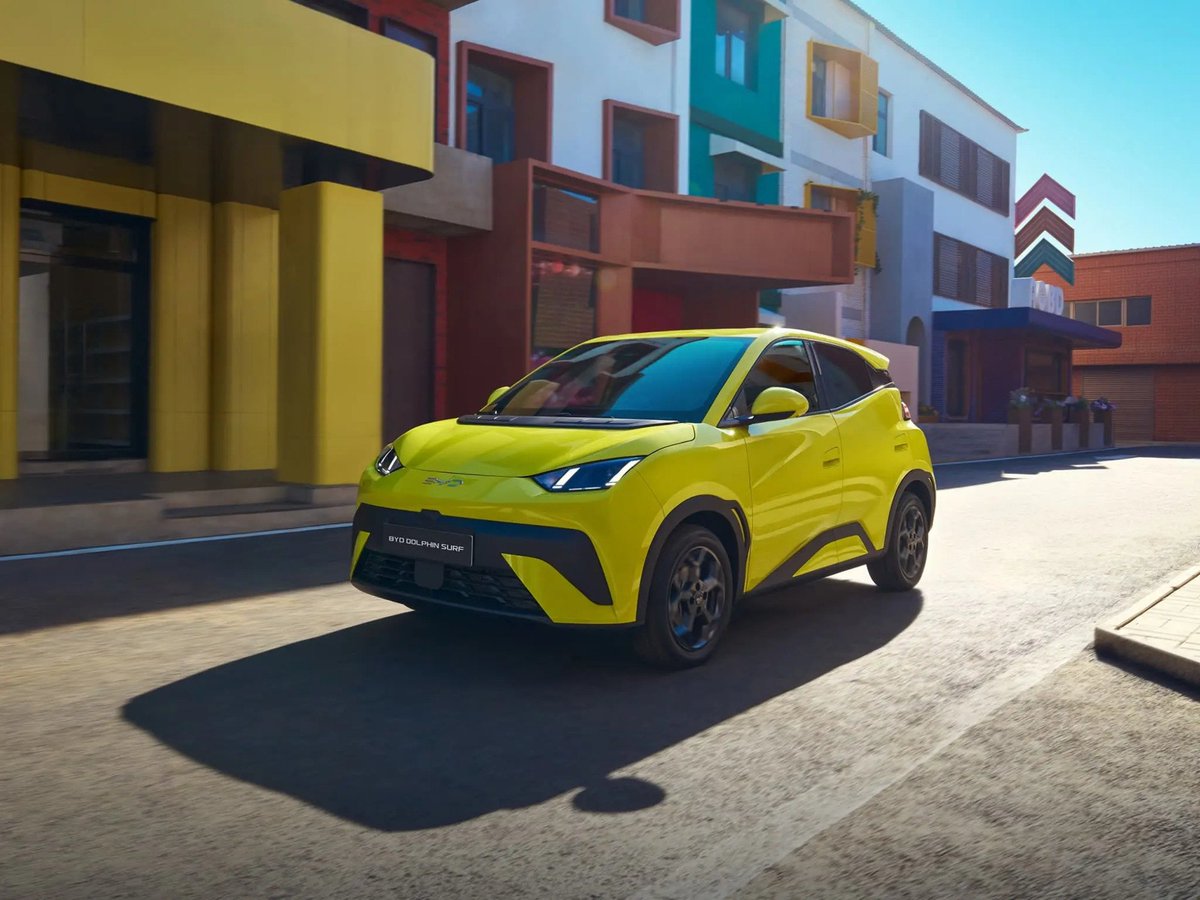 BYD's compact electric car has taken Spain by a storm, with sales skyrocketing since it was first introduced.  

Check out the blue line in the graph.  

This car isn't for sale in the US because of China tariffs that pre-date Trump.