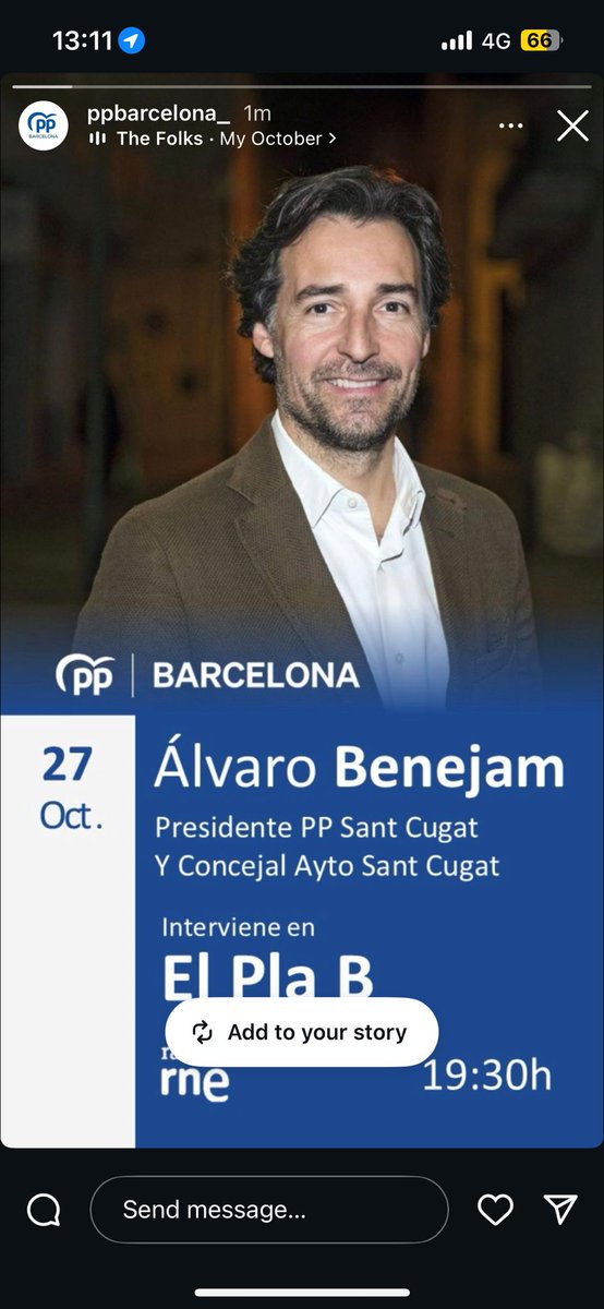 📻 Aquesta tarda, el nostre portaveu i president local, <a href="/AlvaroBenejam/">Alvaro Benejam</a>, serà a la tertúlia política del Pla B de <a href="/radio4_rne/">radio4_rne</a> per analitzar l’actualitat.