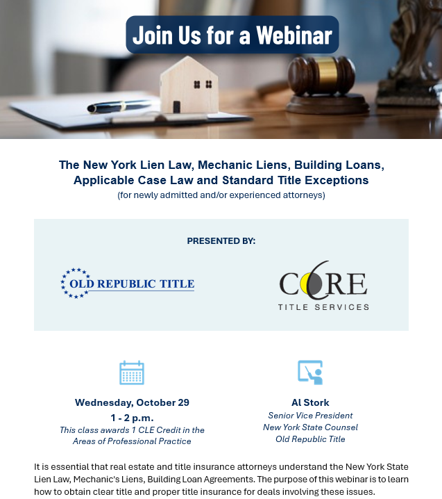 Core Title Services tweet media