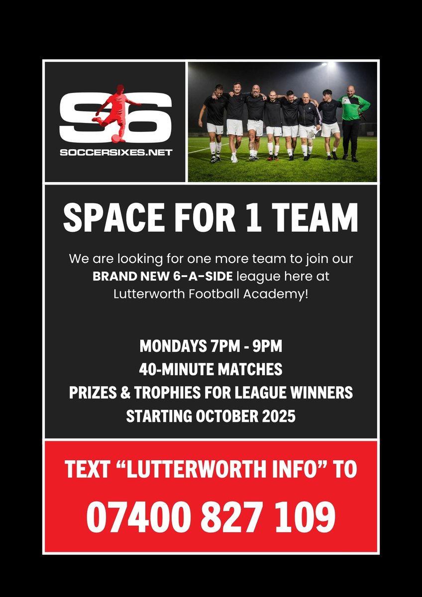 Lutterworth Football Academy tweet media