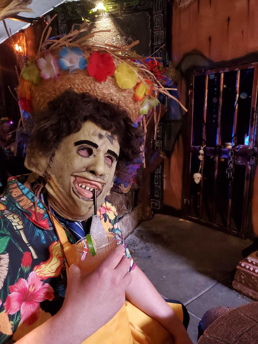 Leatherface on vacation. 

#MutantFam 
#HorrorCommunity