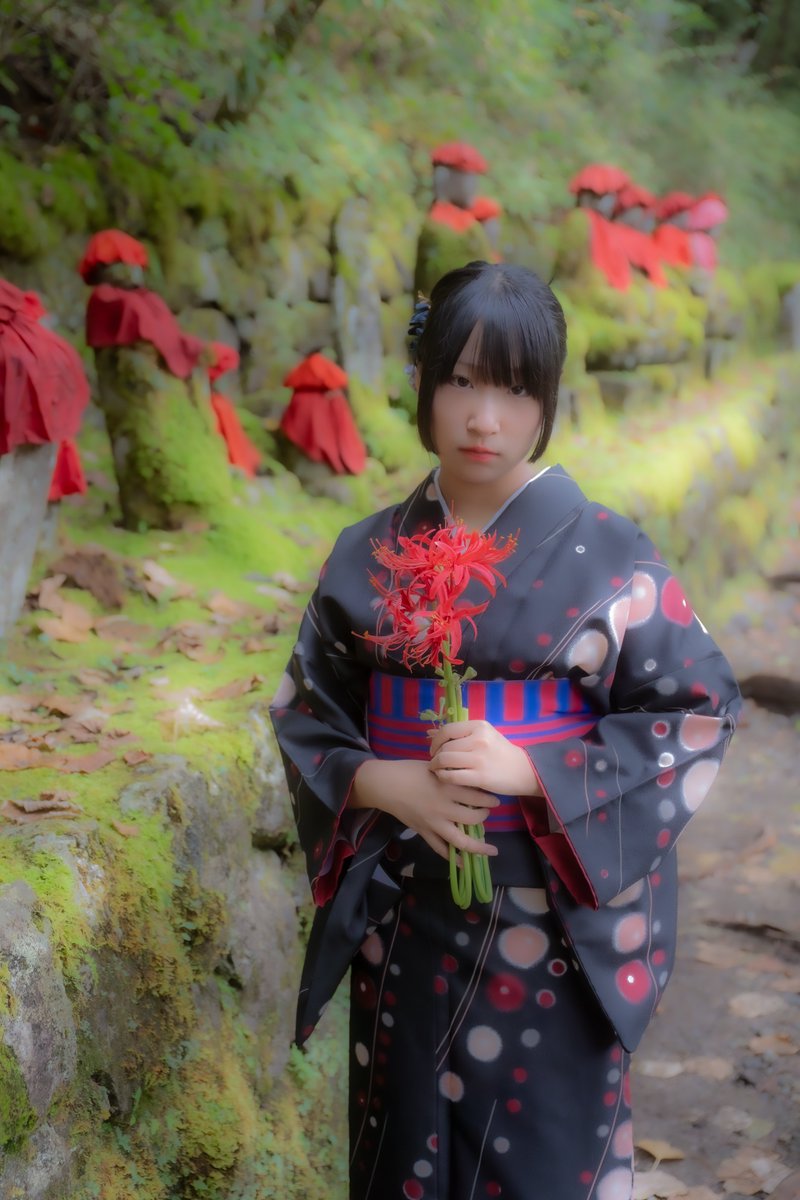 moto1021's tweet image. おるちゃん 18
(再現像しました)

20251013
着物撮影会
#ガールズキュービー 妹分ユニット
#ほのぴとおるち 
#かおるこ