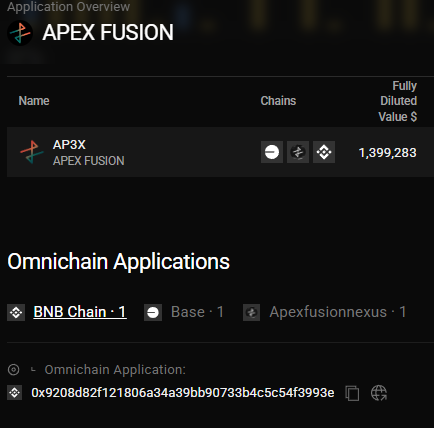 So I was digging into the recent collab between <a href="/ApexFusion/">Apex Fusion</a> and <a href="/LayerZero_Core/">LayerZero</a>, and the first thing I did was check <a href="/StargateFinance/">Stargate | Fast Swaps - Now Live</a> (the bridge that L0 acquired earlier this year).

I couldn't find support for any asset on ApexFusion, however after pulling up LayerZeroScan, I