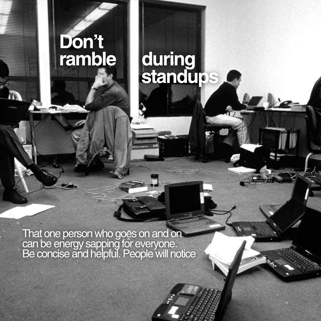 andrewcodesmith's tweet image. Things I wish I knew on my first day in tech