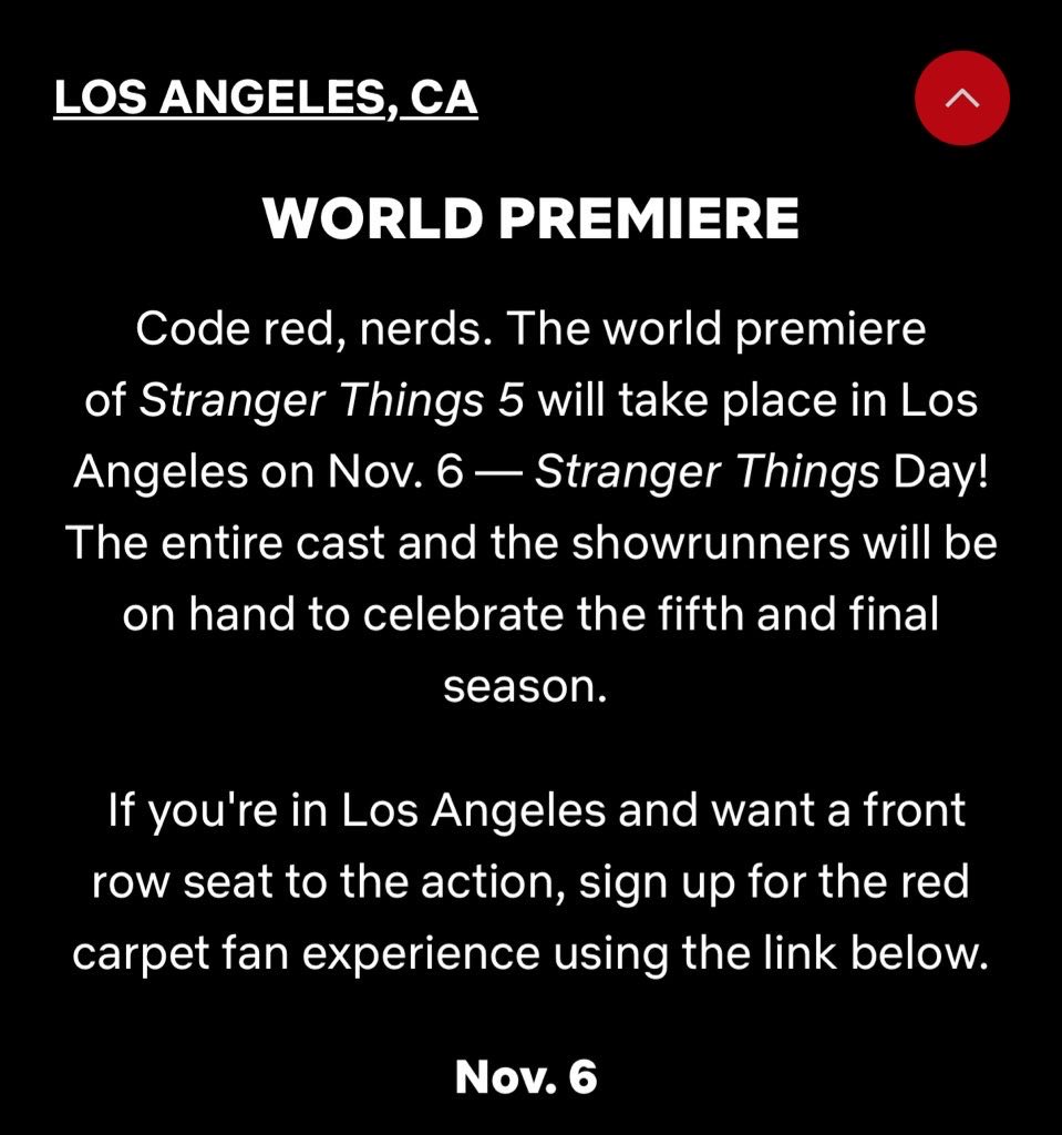 our last round of premieres let that sink in