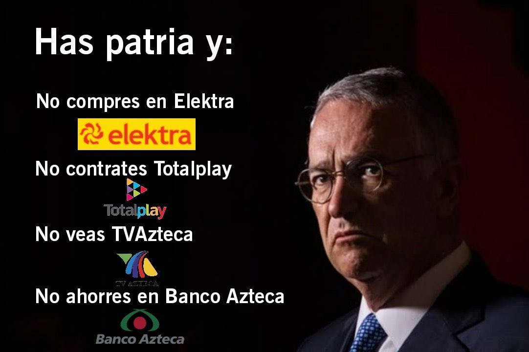 Festejemos al Tio Richie como toca!
No dejes pasar la oportunidad de demostrarle tú cariño a Ricardo Salinas Pliego!
Si tienes una deuda no la pagues, en eso consiste la libertad, según este gran ser humano! 
👇🏽
