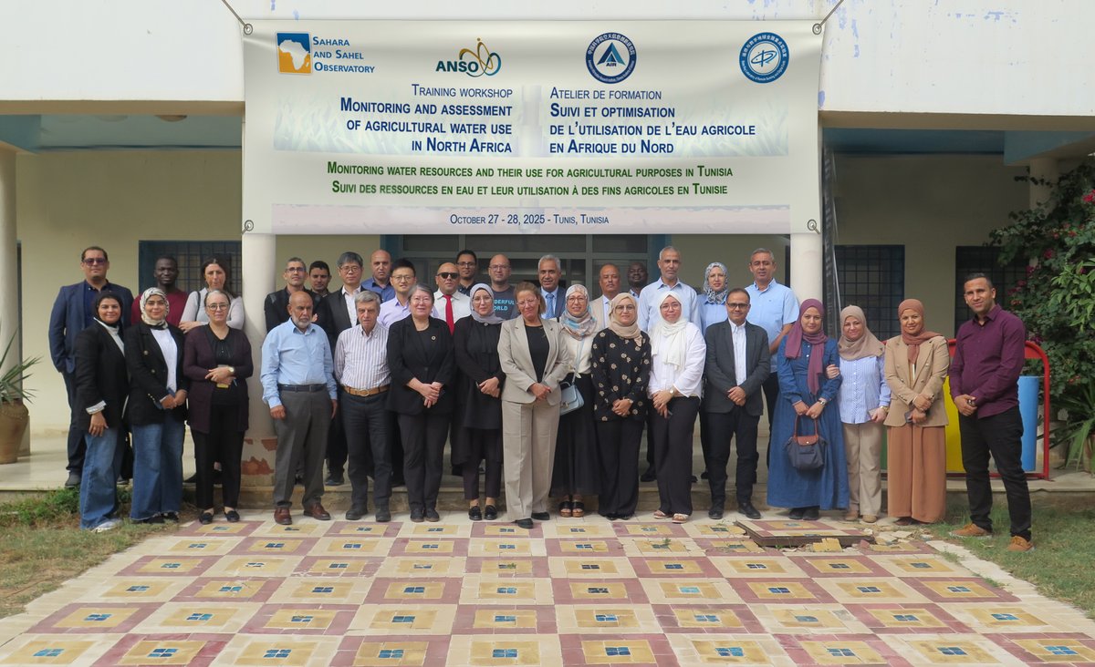 OSS_Comms's tweet image. The OSS and AIR-CAS train North African experts on monitoring and optimizing agricultural water use     through Earth Observation and IoT technologies via ETMonitor #Water #Innovation #NorthAfrica
To know more :oss-online.org/en/OSS-AIRCAS