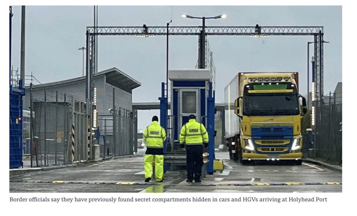 Smuggling?? Aboard the ferry between Dublin and Holyhead in Wales? Police are shocked, I tell you... shocked! 😂 #smuggling #ireland #wales