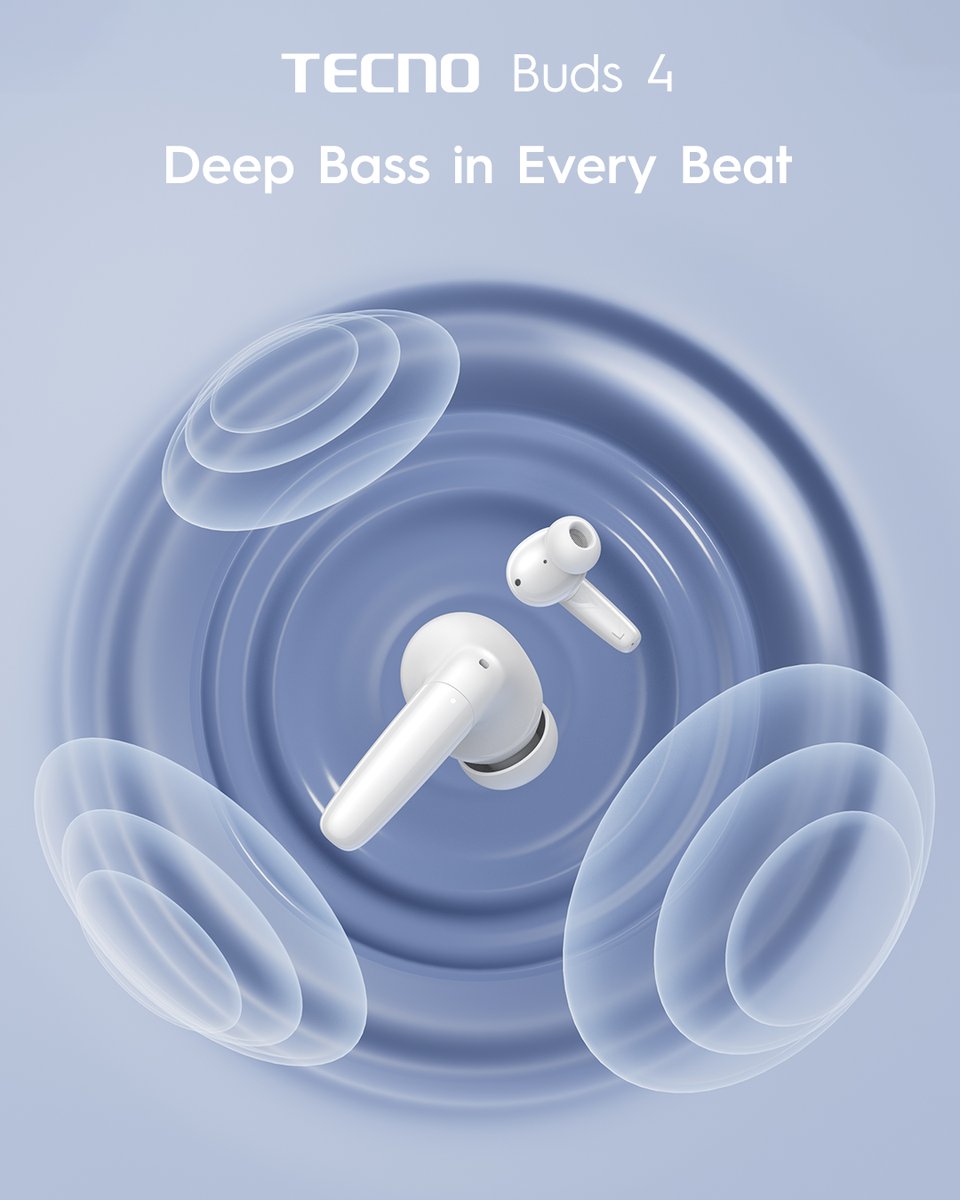 TECNOMobile254's tweet image. They said, “Calm down.”
We said, “Hold on let’s wear our TECNO Buds 4 first.”
 
Deep Bass. Deep Peace.

#AIoT #TECNOAIoT #TECNOAIoT #TecnoKenya #TECNOAI #tecnoxafcon2025