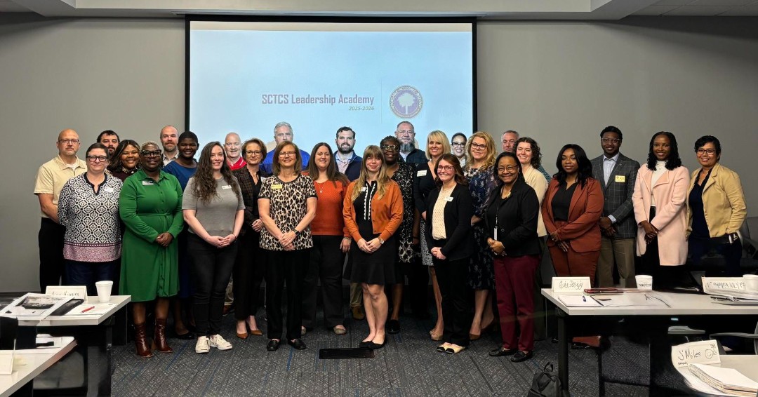 SCTechSystem's tweet image. The SCTCS Leadership Academy kicked off last week! This year’s cohort includes 31 participants representing technical colleges across South Carolina. 

#BoldInnovativeSustainable