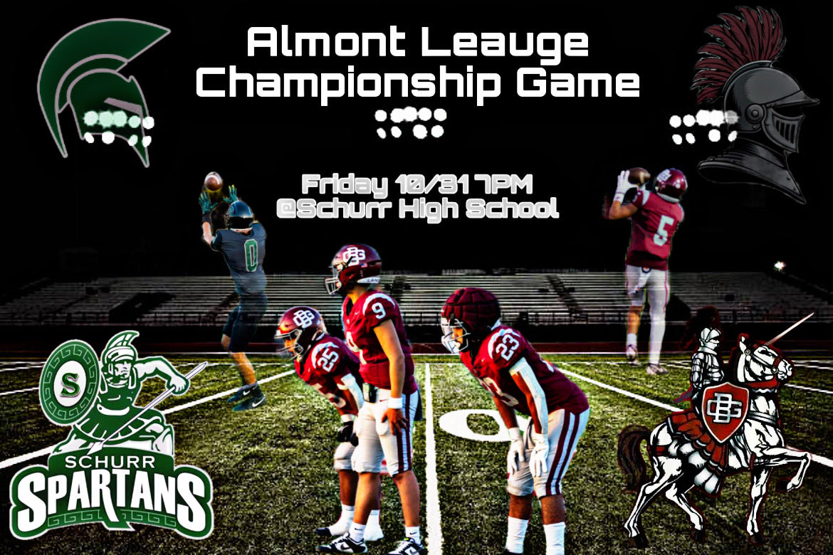 Battle of the Shield and Almont League Championship Game ALL IN 1! 
<a href="/BGHSFootball_/">Bell Gardens Lancers Football</a> travels to <a href="/schurr_football/">Schurr Football</a> 

<a href="/ChrisGriego8/">Coach Chris Griego</a> <a href="/Coach_AustinFB/">Austin</a> 

The field will be filled with talent all over the place. This will be a great opportunity to find several 2026 HIDDEN GEMS. If you are