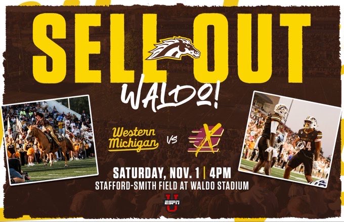 I will be attending the <a href="/WMU_Football/">Western Michigan Football</a>  game against <a href="/CMU_Football/">Central Michigan Football</a> this Saturday for a gameday visit!  <a href="/MJ_NFLDraft/">Mark Johnson</a> <a href="/badger2811/">Badger HS Wrestling</a> <a href="/OrryHellenbrand/">Orry Hellenbrand</a> <a href="/PrepRedzoneWI/">Prep Redzone Wisconsin</a> <a href="/PrepRedzone/">Prep Redzone 🏈</a>