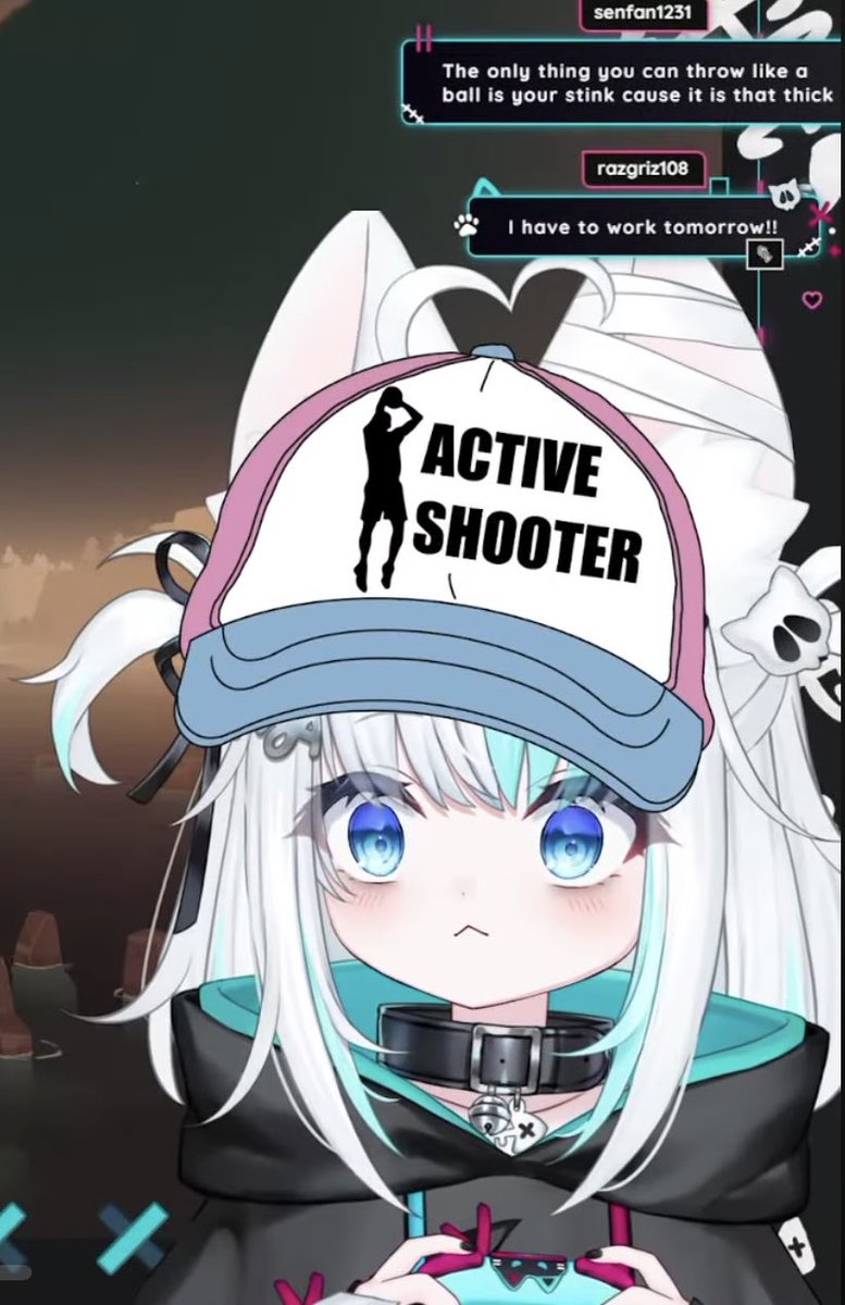 nanigachi's tweet image. my hat game is on point